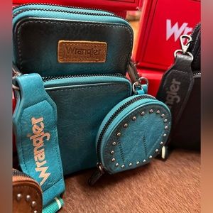 Wrangler Cellphone crossbody purse, NWT, never used still in box